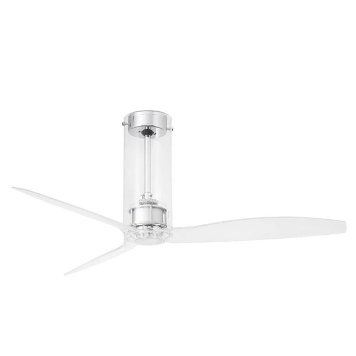Вентилятор без подсветки Faro Barcelona Tube Fan Transparent (33374)
