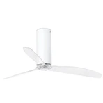 Вентилятор без подсветки Faro Barcelona Tube Fan Shiny White (32033)