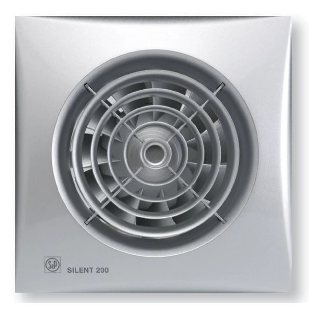 Вытяжка для ванной Soler & Palau SILENT-200CHZ SILVER