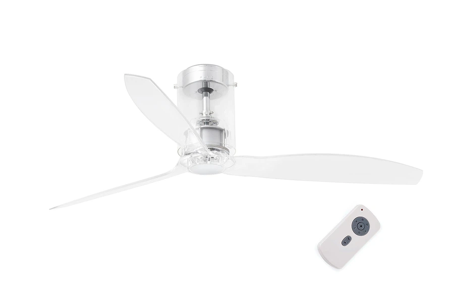 Вентилятор без подсветки Faro Barcelona Mini Tube Fan Glass