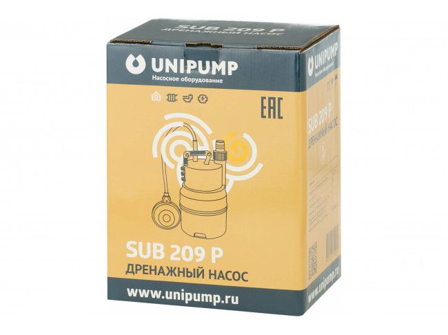 Дренажный насос Unipump SUB 209 P фото#4