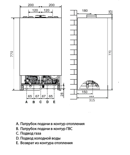 Настенный газовый котел Ariston CLAS ONE 24 RDC фото#6