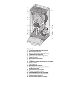 Настенный газовый котел Chaffoteaux MIRA ADVANCE SYSTEM 12 фото#4