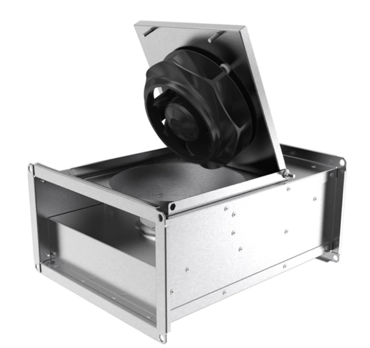 Канальный квадратный вентилятор Systemair RSI 60-35 EC sileo