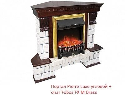 Электрокамин (очаг) со звуком для дачи Royal Flame Fobos FX M Black RC фото#25