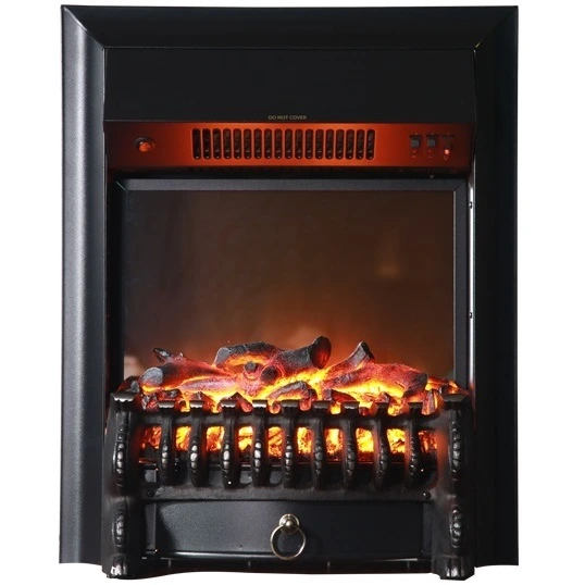 Классический очаг InterFlame Fobos FX M Black/Brass