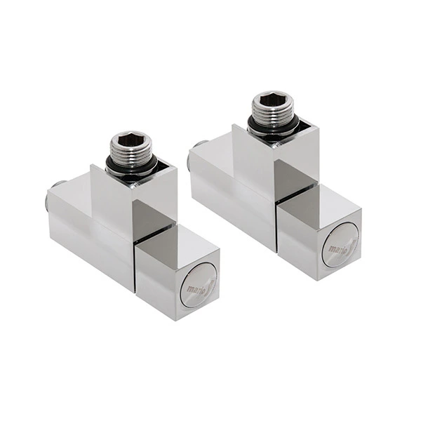 Вентиль уголовой Grota квадратный ХРОМ НАРУЖ. ВНУТР. 1/2 "1/2"