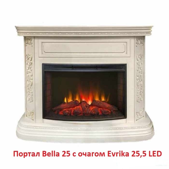 Очаг Real-Flame Evrika 25,5 LED фото#3