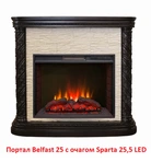 Электрокамин (очаг) со звуком Real-Flame Sparta 25,5 LED фото#13
