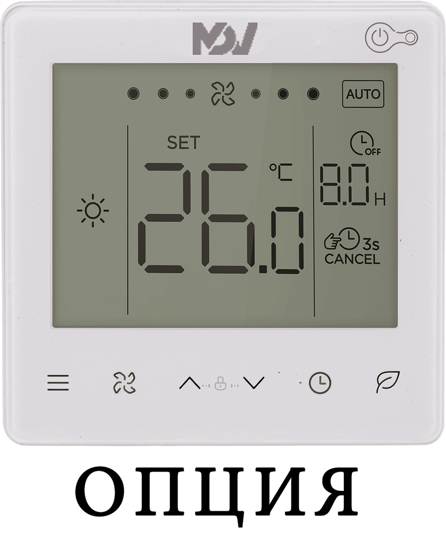 Канальный фанкойл Mdv MDKT2-500G30 фото#5