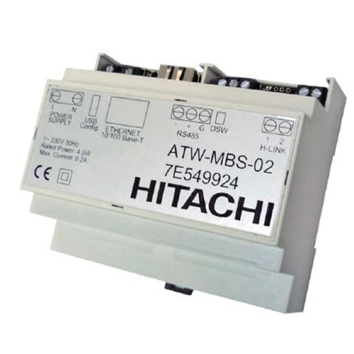 Modbus интерфейс Hitachi ATW-MBS-02
