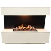 Линейный электрокамин Real-Flame Modern CST 1000 WT-P511 с очагом 3D Cassette 1000