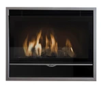 Встраиваемый газовый камин Karma ELEGANCE 67 Exclusive Medium line 30 silver