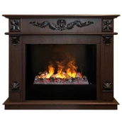 Электрокамин Real-Flame Philadelphia 25,5/26 DN-F817 с очагом 3D CASSETTE 630 Black Panel