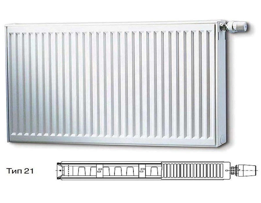 Стальной панельный радиатор Buderus Радиатор K-Profil 21/300/900 (48) (B)