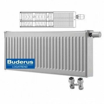 Стальной панельный радиатор Buderus Радиатор VK-Profil 33/400/600, re (18) (C)