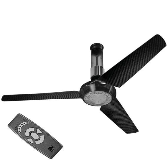 Вентилятор с подсветкой Vortice Nordik Air Design 140-29 Transporent Carbon