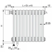 Радиатор отопления Arbonia 3090/10 N69 твв RAL 9016 фото#4