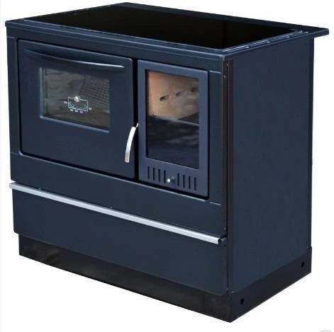 Дровяная печь THORMA OKONOM 85/FIKO Excellent H, левая, черная