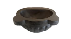 Гранитная курна из черного камня гранита Sheerdecor Emma, Carbon