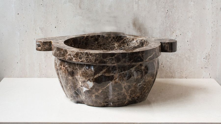Курна из мрамора Sheerdecor Emma Emperador Dark фото#2