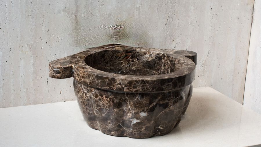 Курна из мрамора Sheerdecor Emma Emperador Dark фото#3