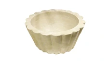 Каменная курна из бежевого камня - травертина Sheerdecor Karla, Classico Romano