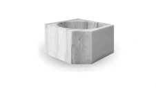 Курна из мрамора Sheerdecor Sezi, Clouds