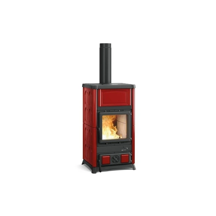 Дровяная печь La Nordica CONCITA BORDEAUX (бордовый)