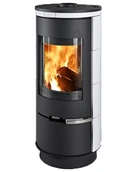 Дровяная печь THORMA ANDORRA Ceramic Standard, белая, с аккумулирующими камнями