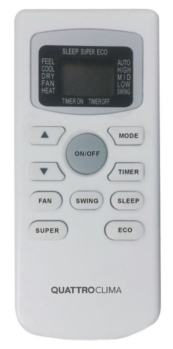 Настенный кондиционер QUATTROCLIMA Monsone QV-M09WAE/QN-M09WAE фото#2