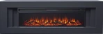 Линейный электрокамин Royal Flame Line Graphite Grey 60 (серый графит) с очагом Vision 60 LOG LED
