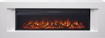 Линейный электрокамин Royal Flame Line 60 (белый) с очагом Vision 60 LOG LED