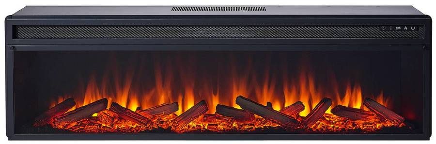 Линейный электрокамин Royal Flame Rome 60 (белый) с очагом Vision 60 LED фото#3