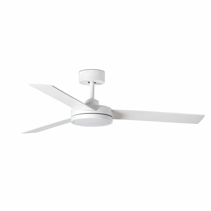 Вентилятор с подсветкой Faro Barcelona BARTH White