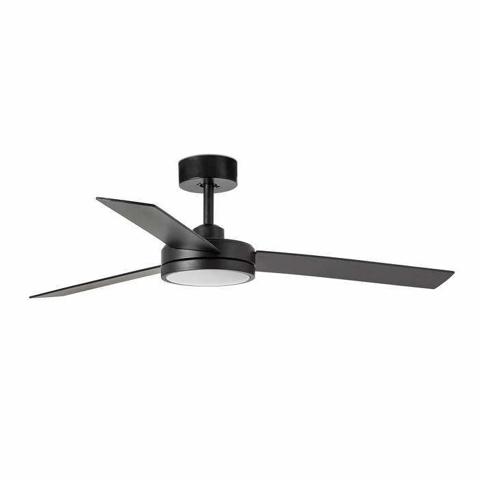 Вентилятор с подсветкой Faro Barcelona BARTH Black