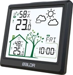 Цифровая метеостанция с радиодатчиком BALDR B0389WST2H2-V1 (черный)