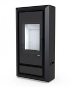 Дровяная печь DEFRO HOME IGNIS, черная сталь