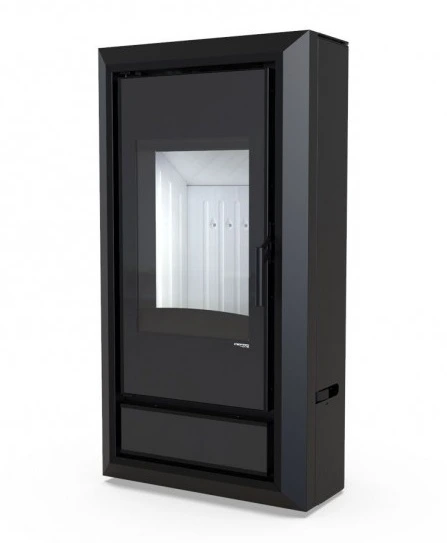 Дровяная печь DEFRO HOME IGNIS, черная сталь