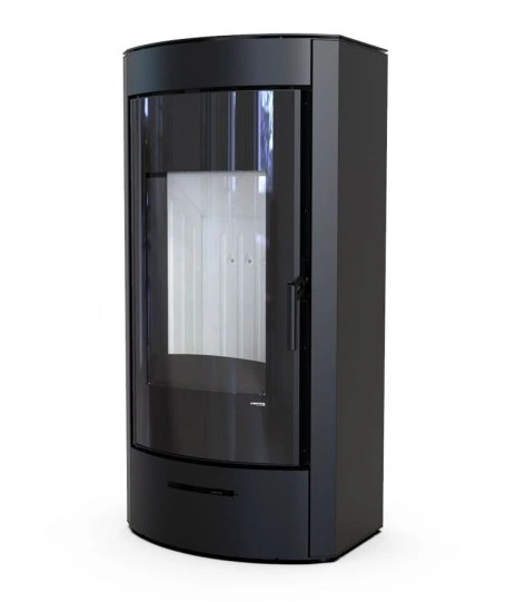 Дровяная печь DEFRO HOME ORTI, черная сталь