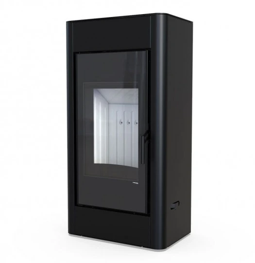 Дровяная печь DEFRO HOME SOLUM, черная сталь
