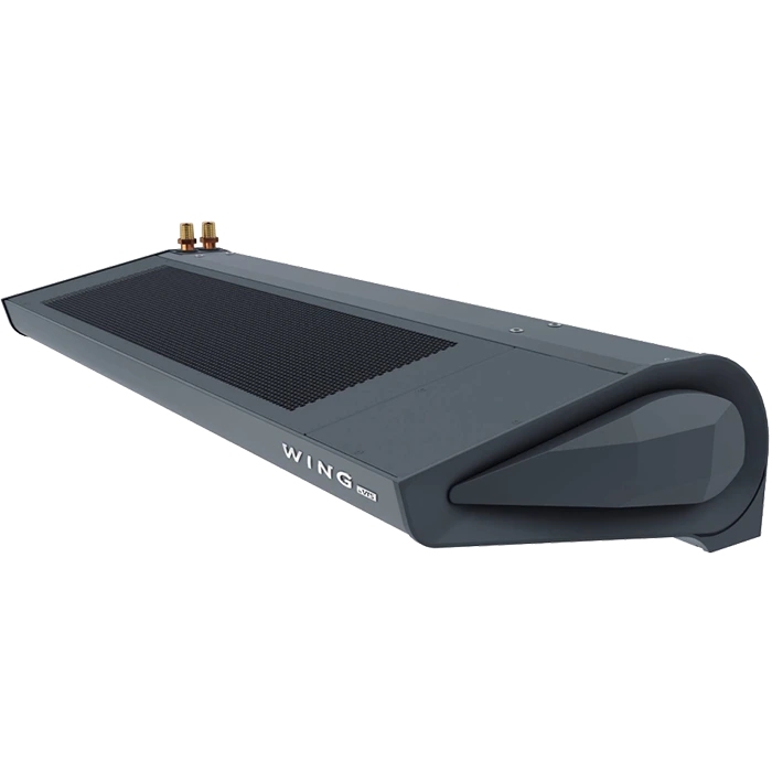 Водяная тепловая завеса WING II W200 AC dark