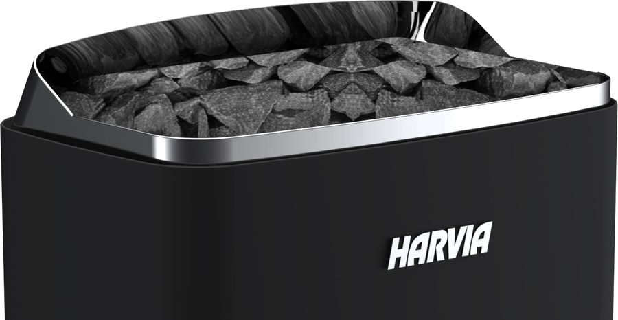 Электрическая печь HARVIA SteelTop M60 Black фото#2