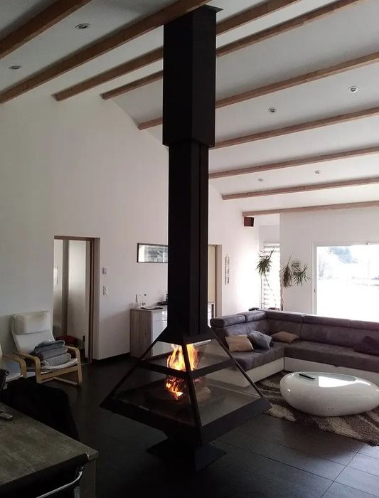 Готовый дровяной каминокомплект TRAFORART ADMETO CENTRAL фото#4