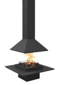 Готовый дровяной каминокомплект TRAFORART VULCANO CENTRAL без стекла