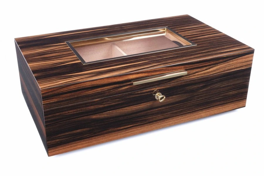 Настольный хьюмидор Gentili на 150 сигар (SV120-Ebony)