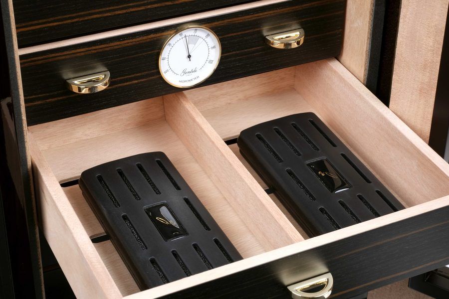 Шкаф-хьюмидор Gentili на 250 сигар (SC250-Ebony) фото#3