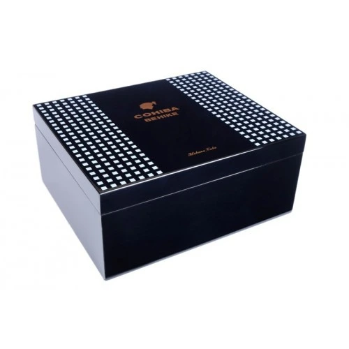 Настольный хьюмидор Tom River с подарочным набором на 40 сигар, Cohiba Behike