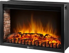Электрокамин Electrolux EFP/P-3020LS с порталом Firelight Pietra Nuovo 30 камень сланец белый, шпон темный дуб фото#2