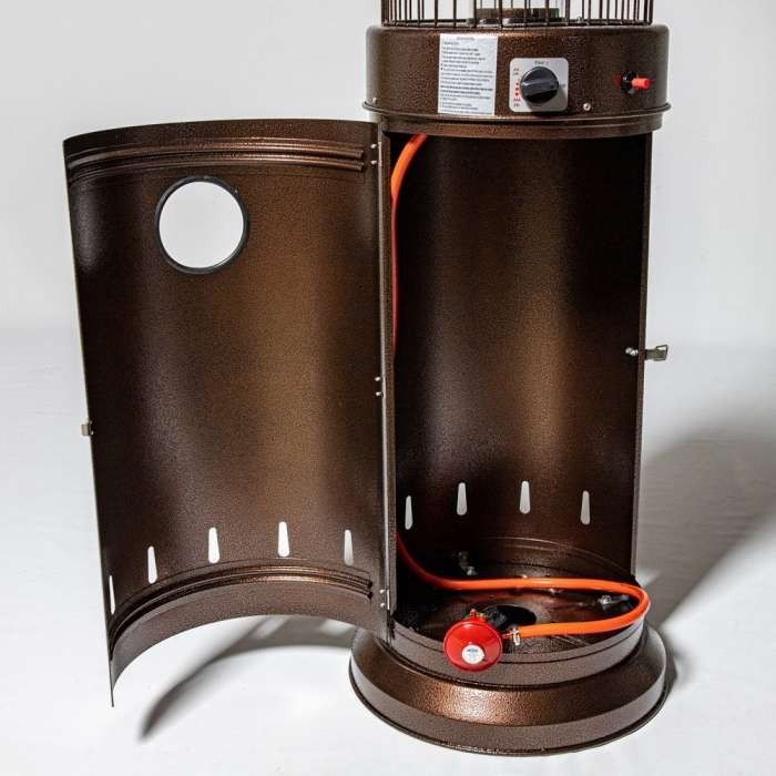 Газовый уличный обогреватель WWT 13D pro Brown фото#3